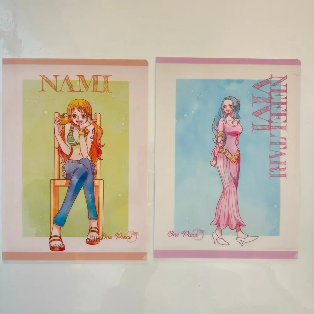 4 One Piece Emotional Stories Ichiban Kuji Visual Art Sheet Clear File‎ Poster